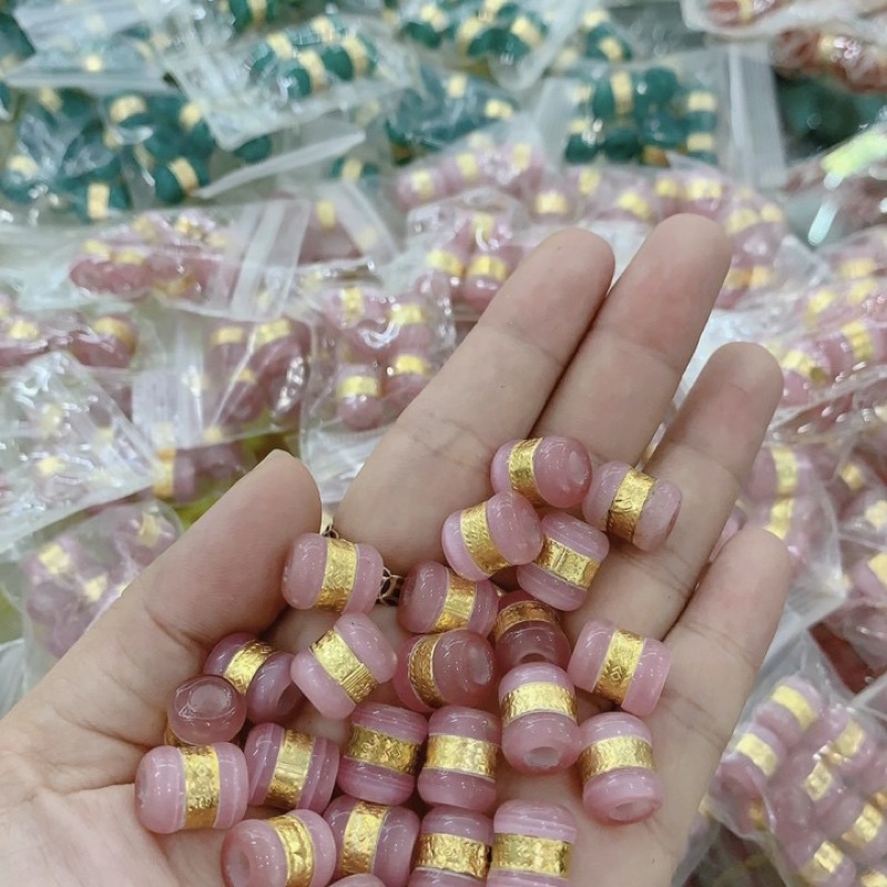 Lu thống bạch ngọc đeo cổ, làm vòng tay