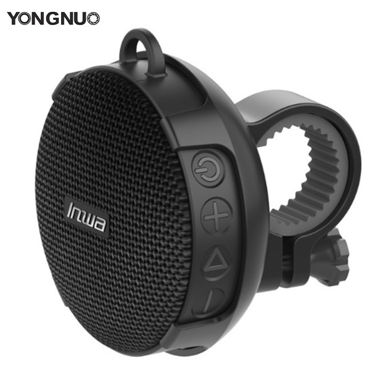 Portable Bicycle Speaker IPX7 Waterproof Outdoor 10h Play Time Speaker For Bicycle Riding Hiking Beach Golfing