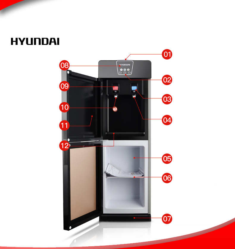 Cây nước nóng lạnh Hyundai BL-108