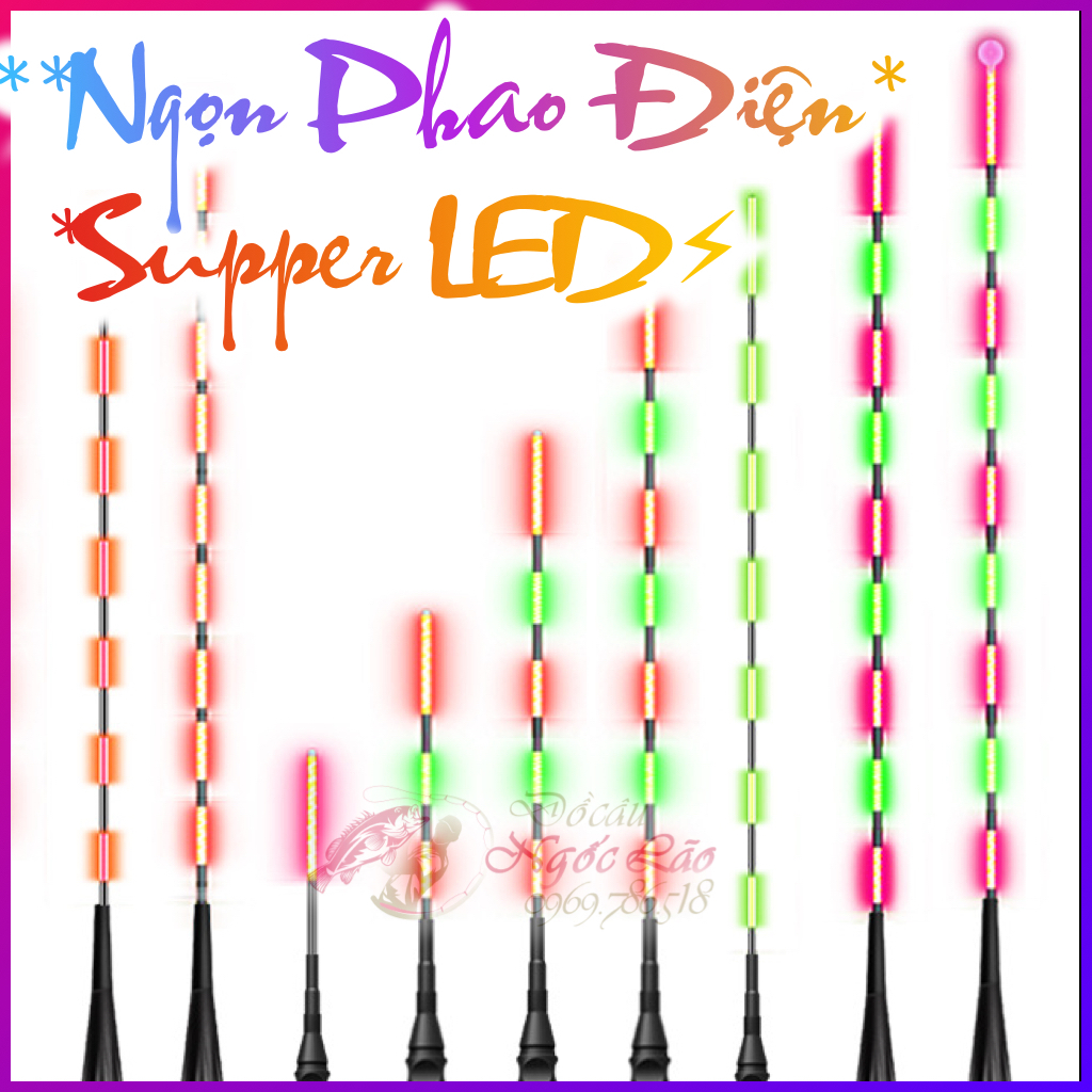 ⚡️ ngọn phao đèn ☀︎ supper led ☀︎ siêu sáng siêu bền ☆