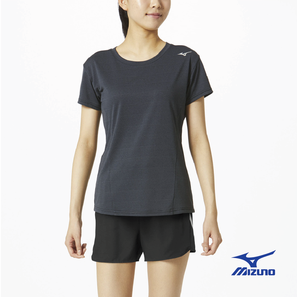 Mizuno Women Running T Shirt in Black 32MA981309 Lazada Singapore