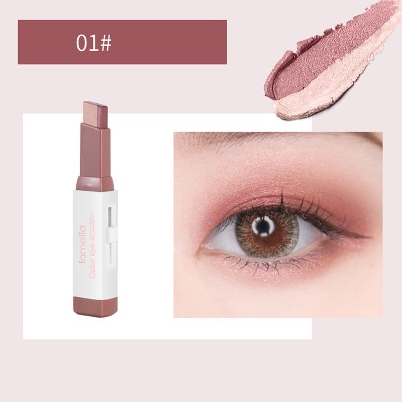 Phấn Mắt Dạng Thỏi 2 Line Nhũ Kim Tuyến (Màu 01)