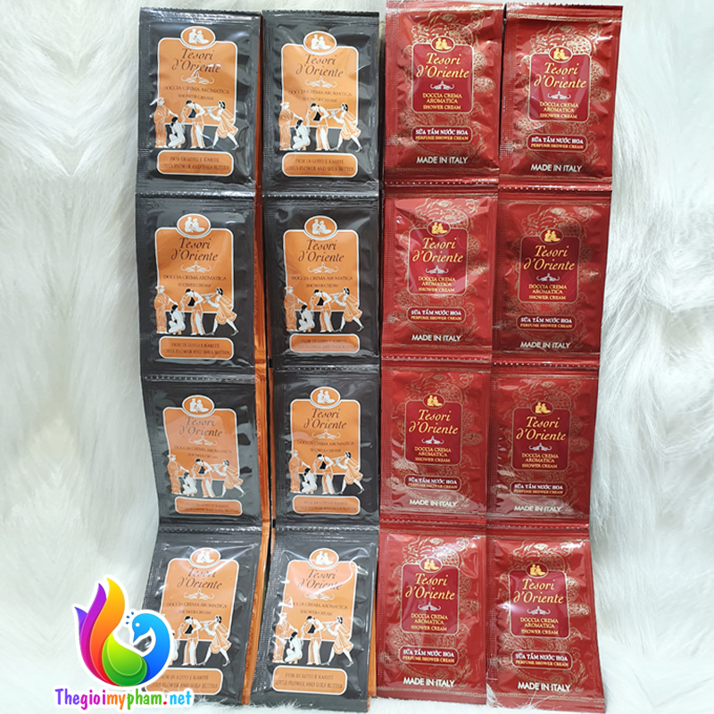 Dây Sữa Tắm Tesori D'oriente 7ml (12 Gói x 7ml)
