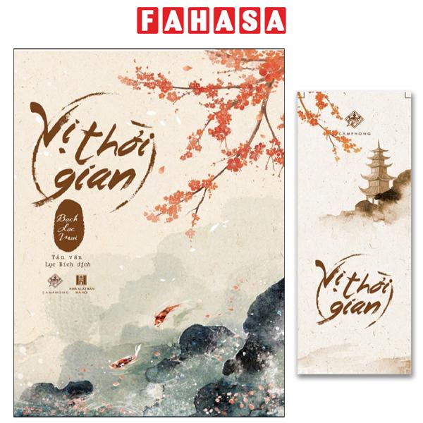 Fahasa - vị thời gian - tặng kèm bookmark