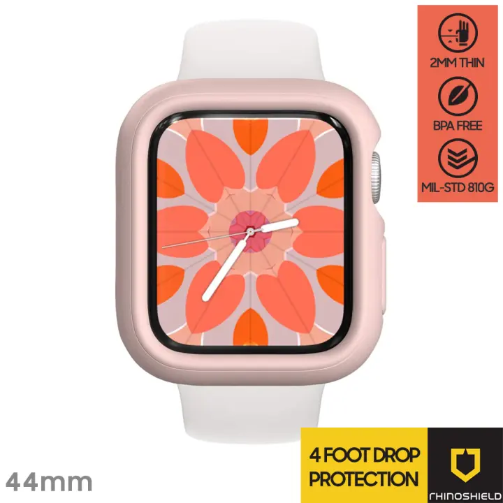 Rhinoshield Crashguard Nx Apple Watch Bumper Case 44mm Compatible For Apple Watch Series 6 5 4 Apple Watch Se Lazada Singapore