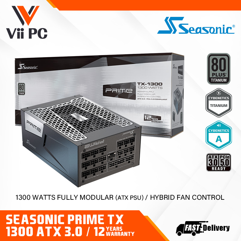 SeaSonic Electronics PRIME PX ATX 3.0 1600W 80
