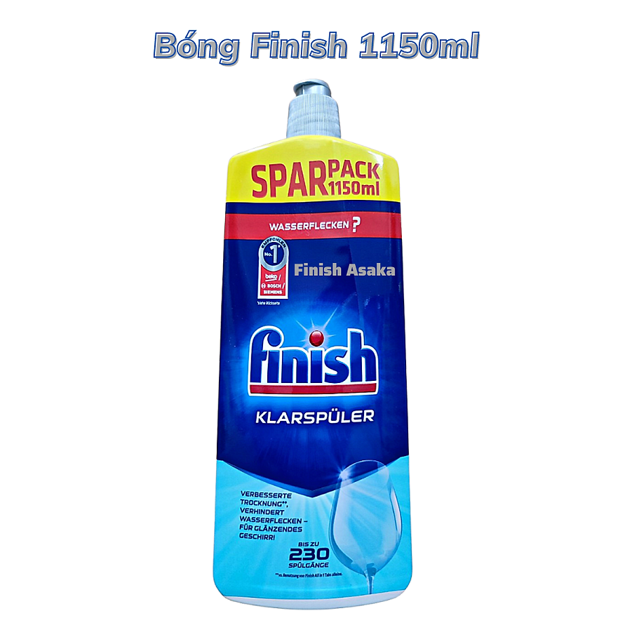 Bột rửa chén Finish Đức hộp 4,5 kg