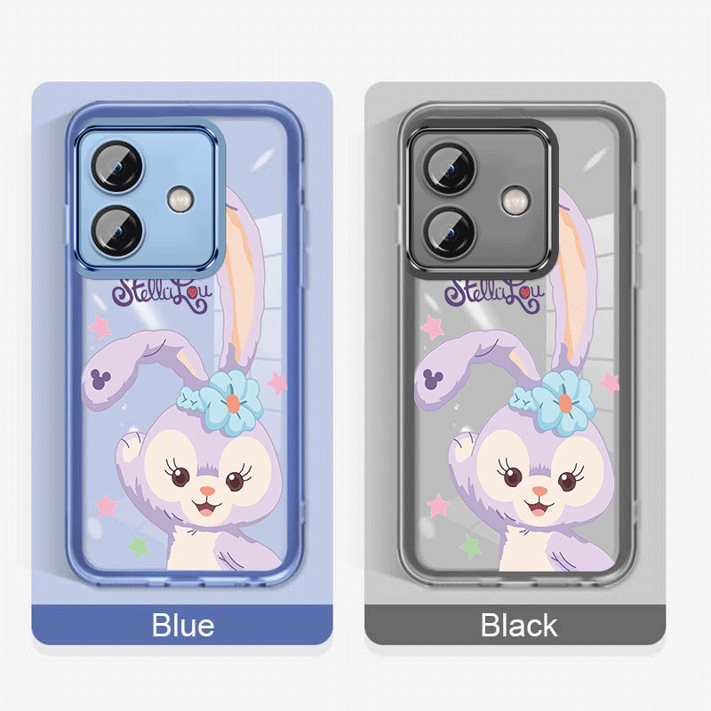 OPPO A3x A3 Cute Stellalou Casing Clear Candy Silicon Case Camera Protector Back TPU Soft Case. 