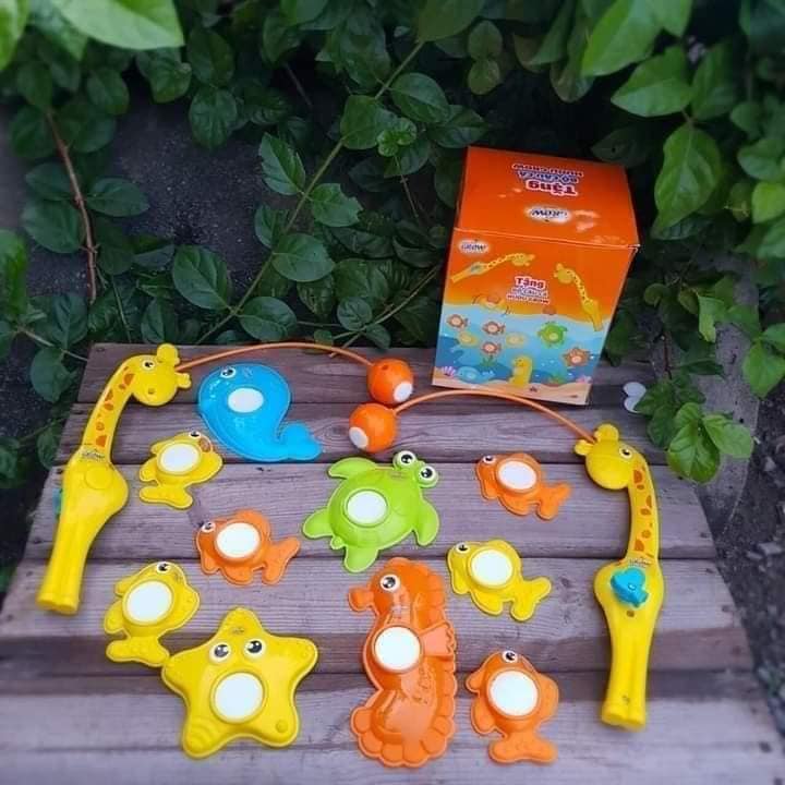 Bộ đồ chơi câu cá quà abbott grow