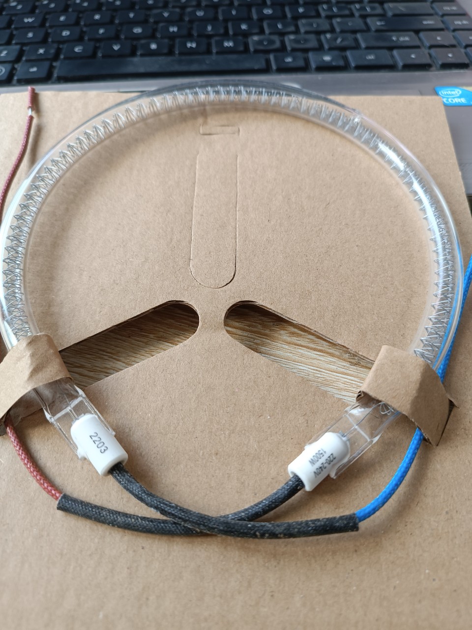 Bóng đèn tròn lò nướng công suất 1500W- Bóng đèn lò nướng thủy tinh, nồi chiên không dầu 15cm