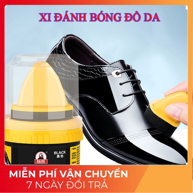 [Xi Giày] Xi Đánh Bóng Giày Da làm bóng nhanh đồ da (Phụ Kiện Phú Tỵ)