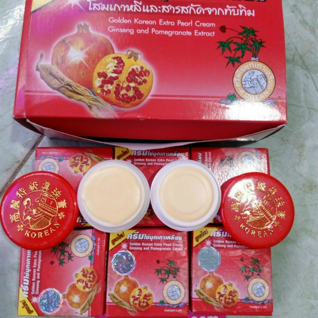 Kem sâm lựu đỏ Thái Lan