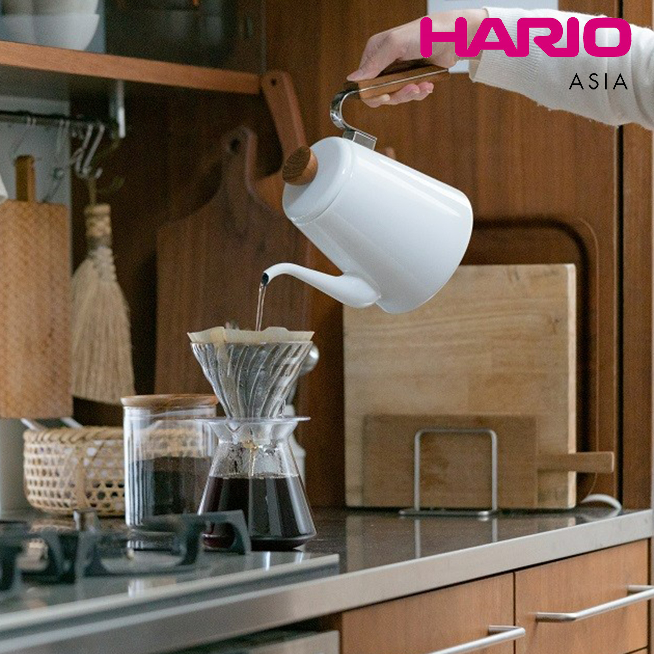 [Simply HARIO] Hario V60 Glass Dripper Kit SVGBK02T Lazada Singapore