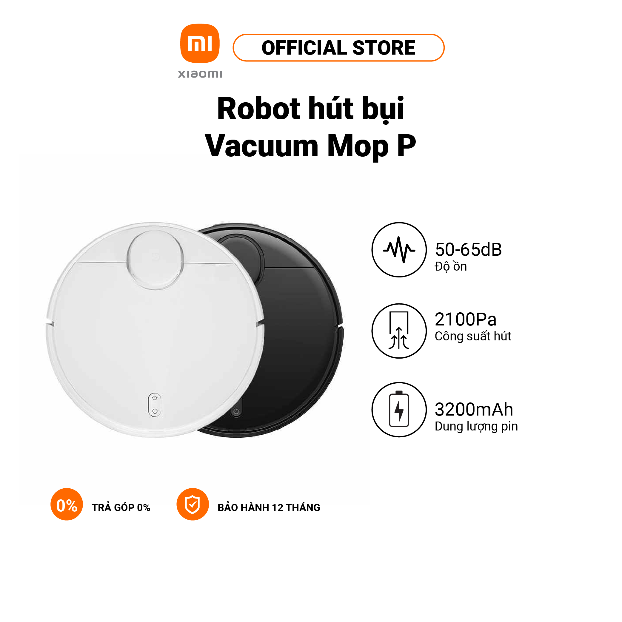 Robot hút bụi Vacuum Mop P