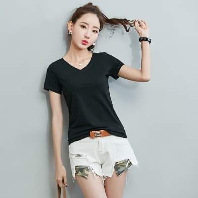 ÁO THUN CỔ TIM NAM,NỮ VẢI MỀM MỊN(trắng,đen,xám)