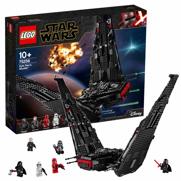 kylo ren lego ship