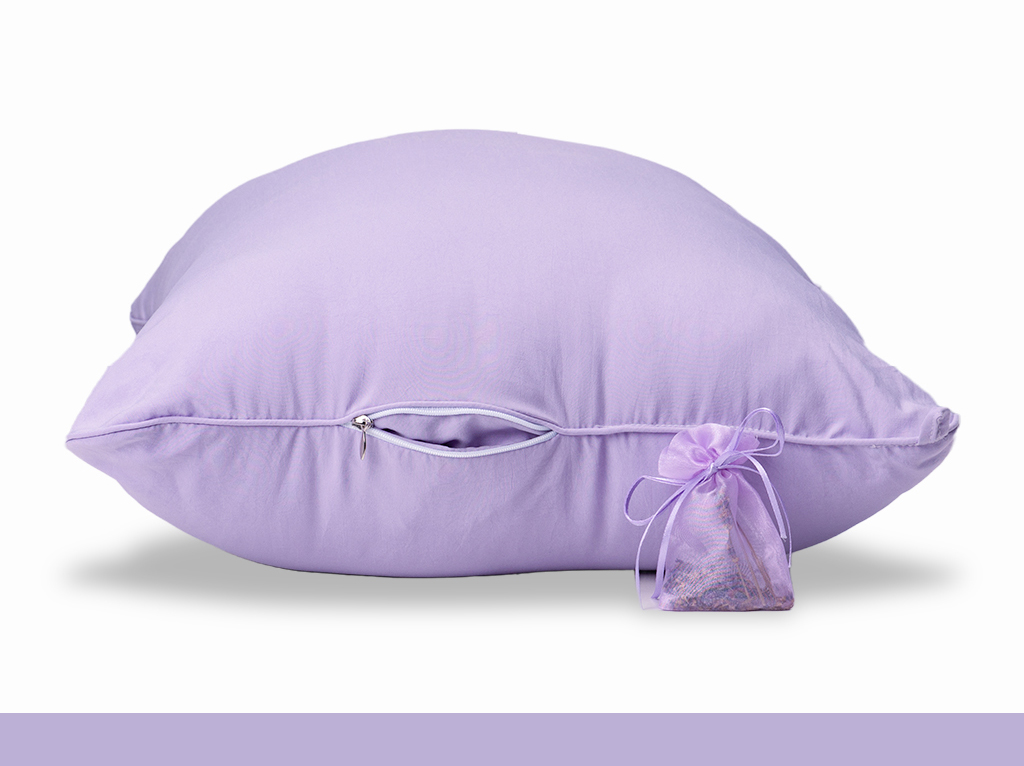[EVERON Chính Hãng] Ruột gối Cao Cấp hương Lavender (Gối êm + có tem điện tử chính hãng)