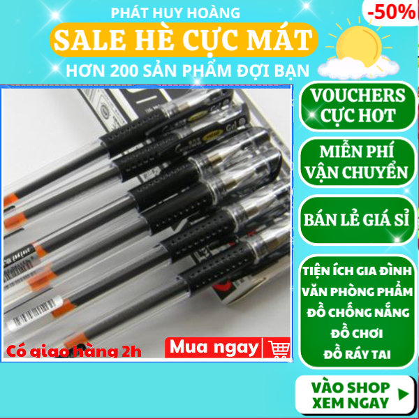 Combo 2 cây Bút mực nước đen Mini, bút gel mực nước văn phòng phẩm, bút mực đen nước có nắp đậy, viết mực nước đơn giản thanh lịch, bút đen cho học sinh giá siêu rẻ, bút mực nước màu đen phổ thông, đồ dùng học tập, Phát Huy Hoàng