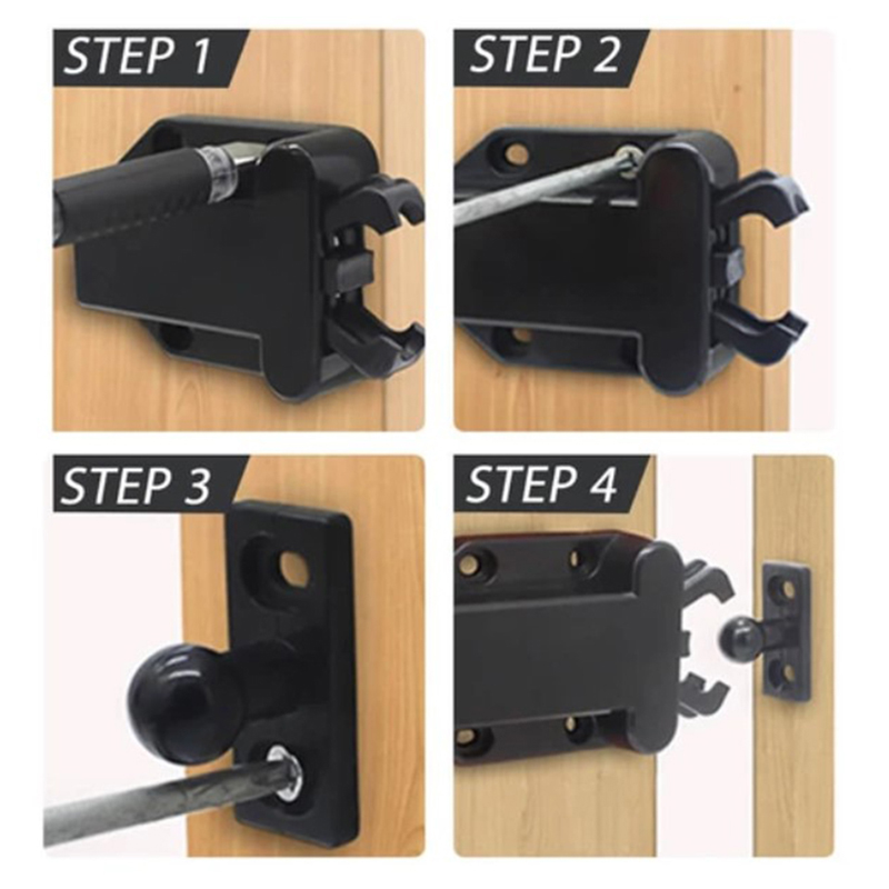 4/6%20Push%20To%20Open%20Door%20Catch%20Kitchen%20Cabinet%20Touch%20Latch%20Release%20Drawer%20Cupboard%20-%20Image%204
