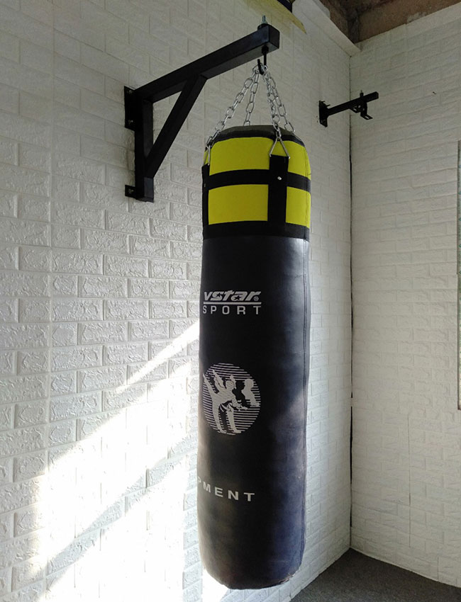 Bao cát boxing dây xích 0.6m - 1.2m có ruột