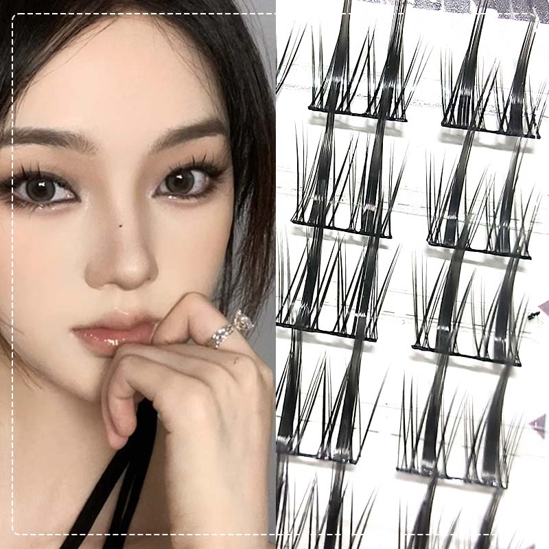Derf Lông Mi Giả  5 Hàng 3d Dày Tự Nhiên E041
