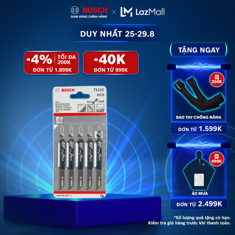 Lưỡi cưa lọng T Bosch