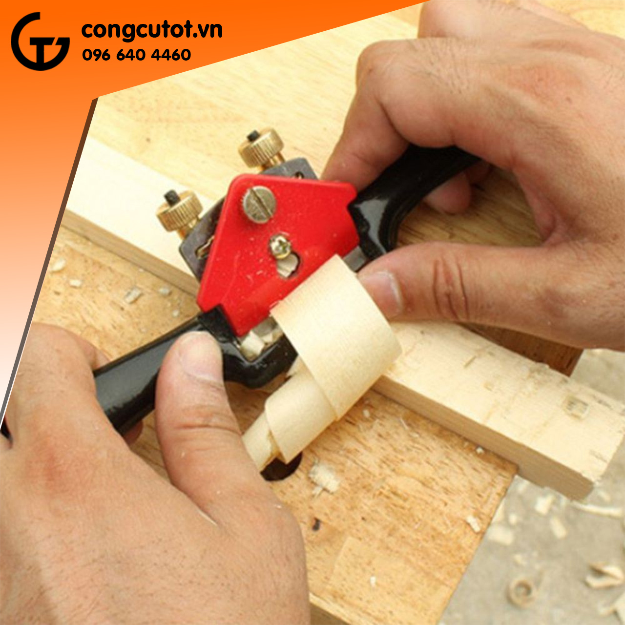 Bào gỗ mini cầm tay lưỡi 40mm
