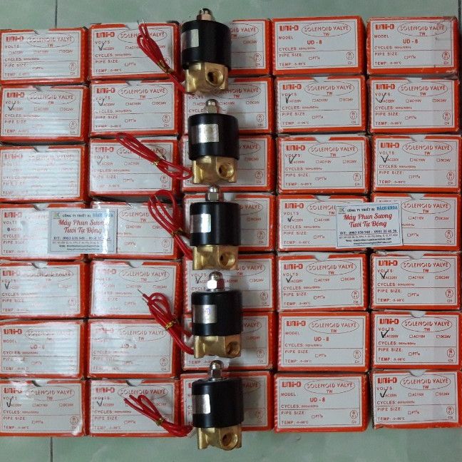 Van điện từ 8mm 220V dùng cho phun sương tự động