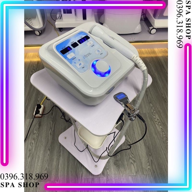 Máy Điện Di Nóng Lạnh Dcool dùng trong spa- Thỏ store