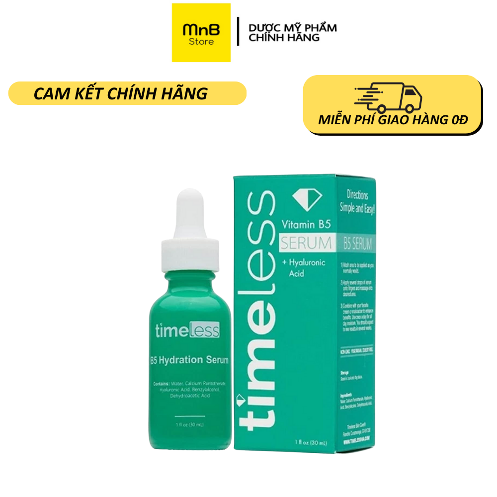 Hồi Phục Da Serum Timeless Vitamin B5 30ml