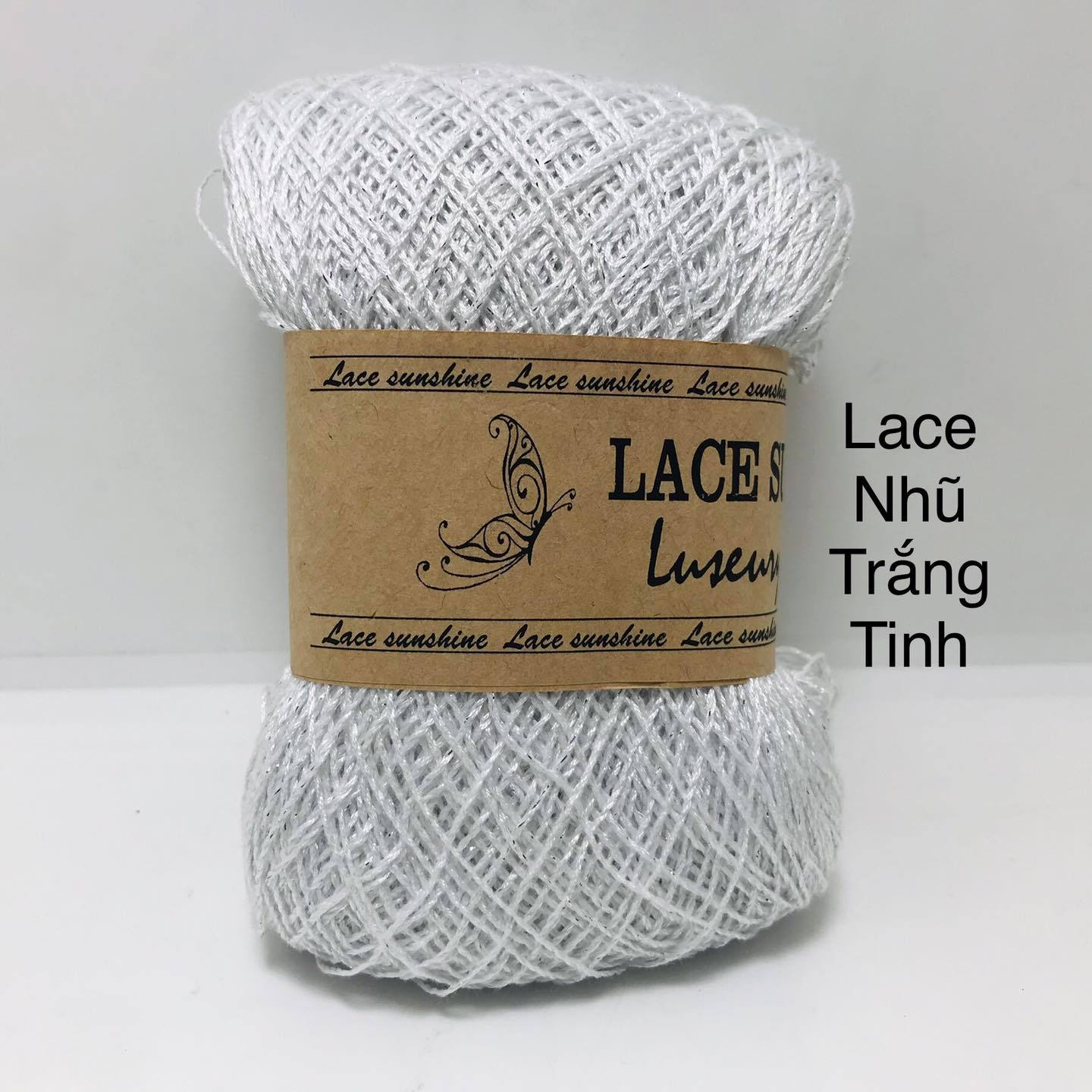 Sợi Lace Sunshine nhũ bảng màu 1