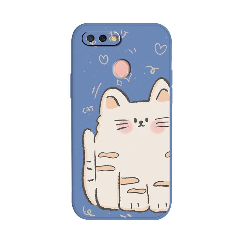 Fashion%20Design%20TPU%20Phone%20Case%20For%20OPPO%20F9/A7x%20Solid%20color%20Durable%20cute%20Cartoon%20Phone%20lens%20protection%20Silicone%20Anti-knock%20-%20Image%205