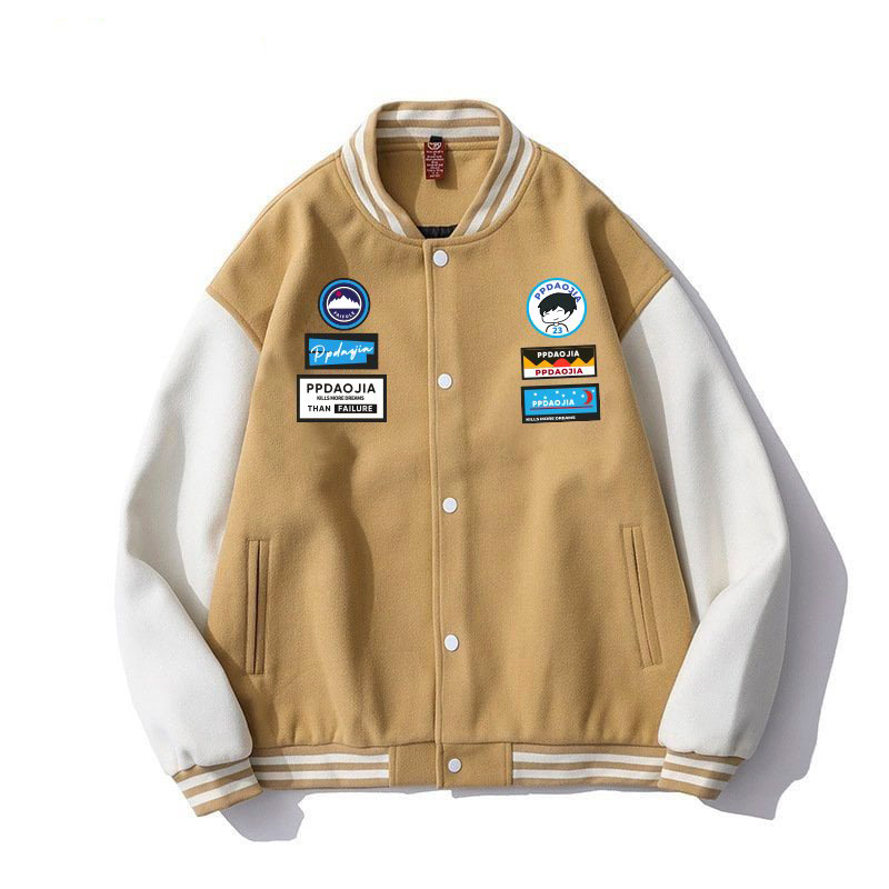 Áo Khoác nỉ V2 Varsity Bomber Jacket Bomber Unisex