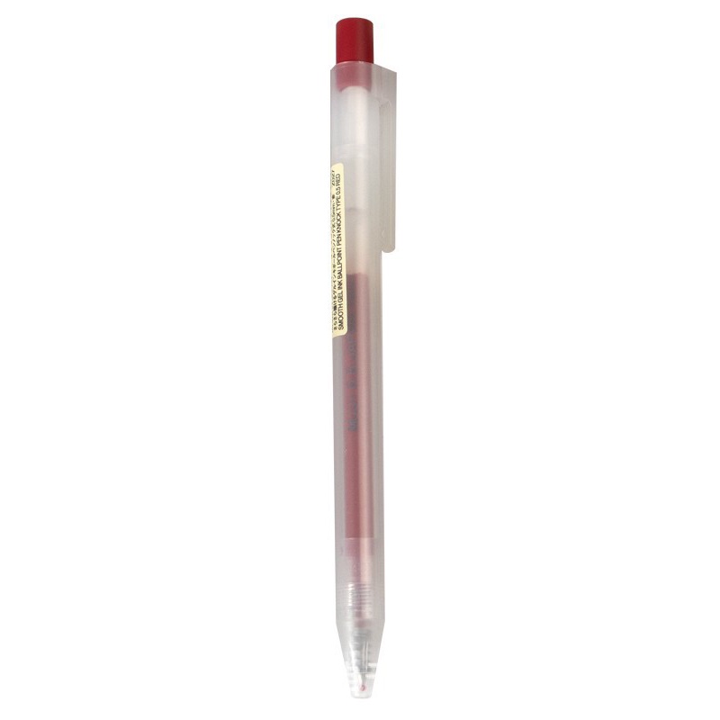 10pcs bút bi dạng nén 100% nhật bản muji