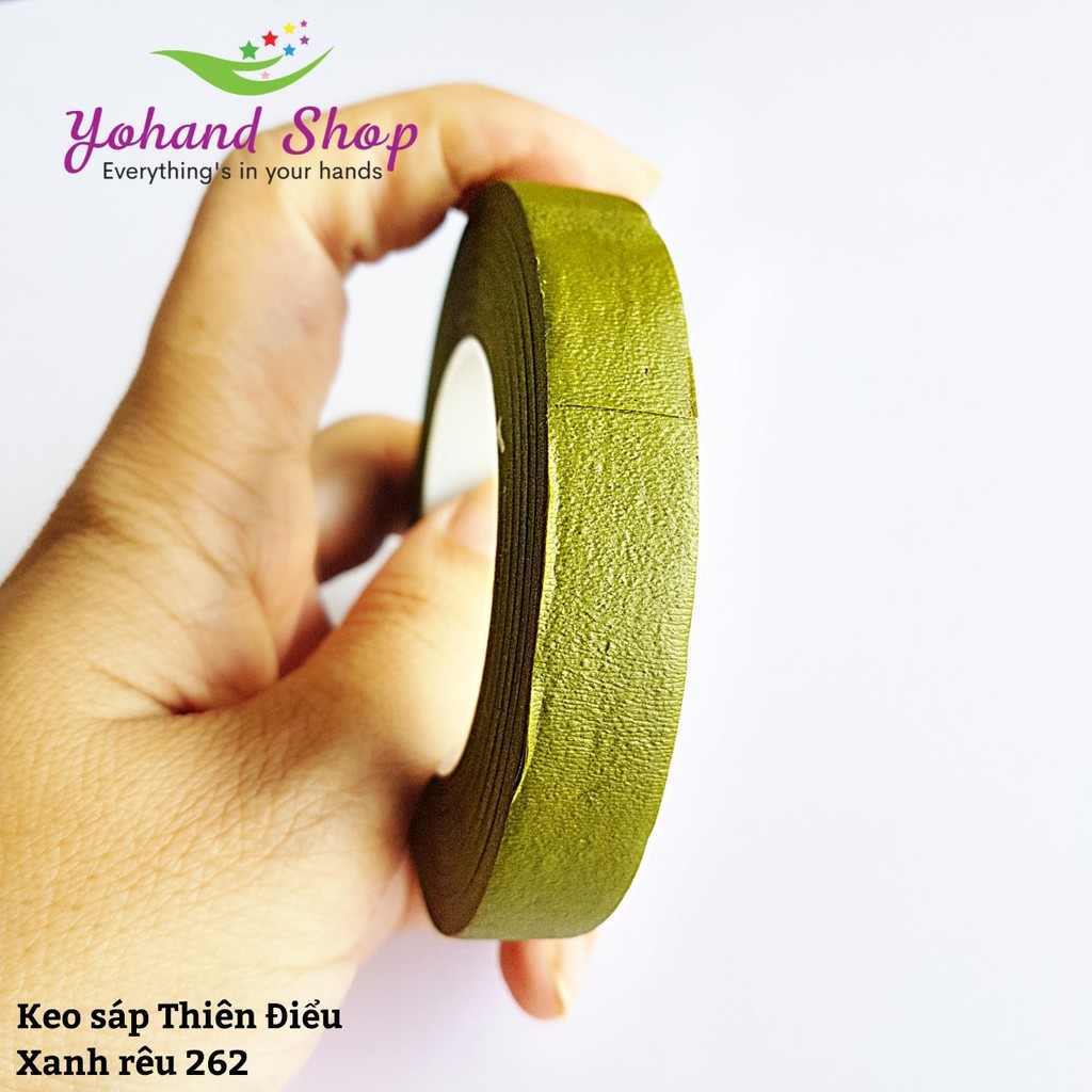 1 Cuộn keo sáp quấn cành hoa