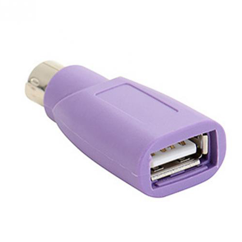 PS2 to USB Connector, Computer Mouse and Keyboard Mini Adapter, Mouse and Keyboard Converter