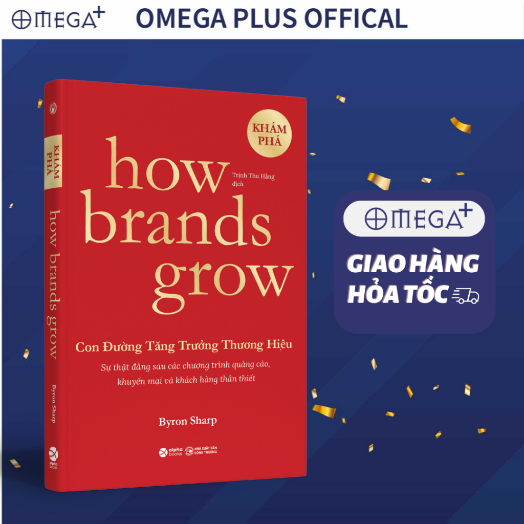 Sách how brands grow - con đường tăng trưởng thương hiệu - khám phá