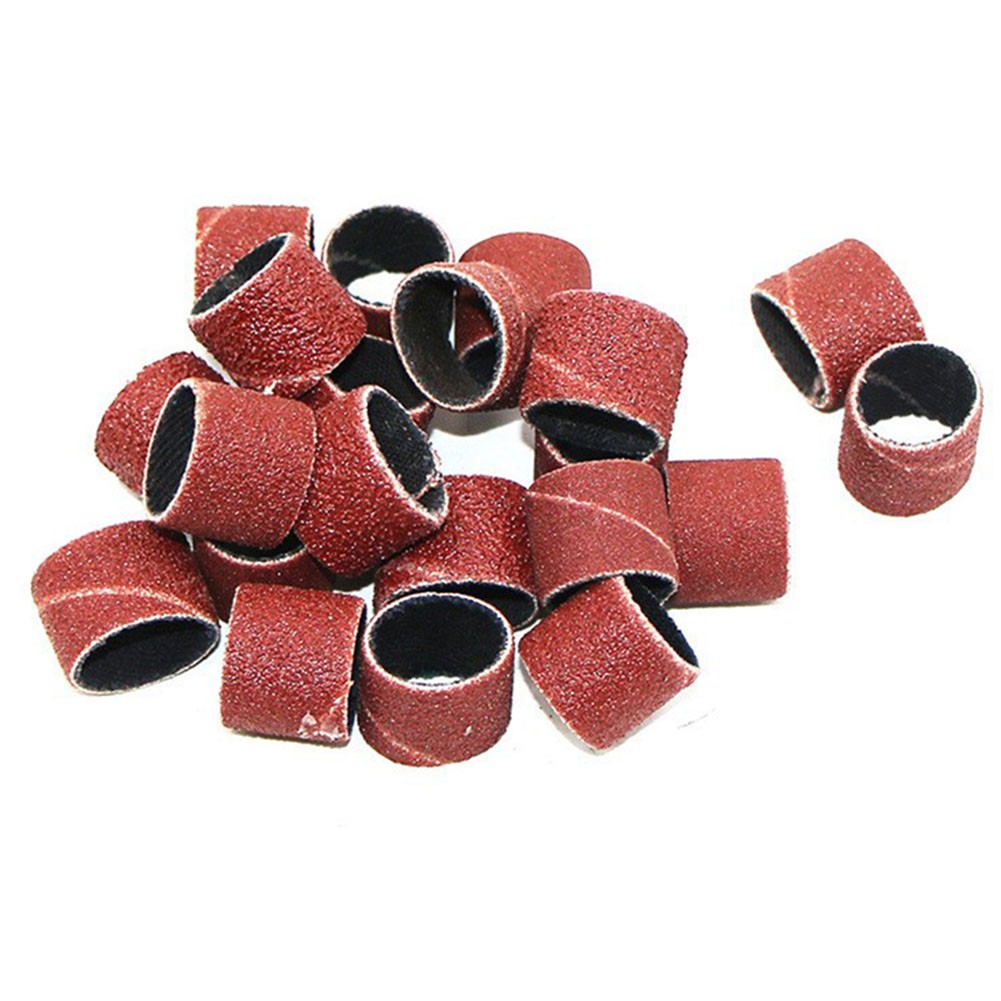 2 Size Sanding Drum Kit Sanding Mandrels Rotary Tool Sandpaper Brand New Durable