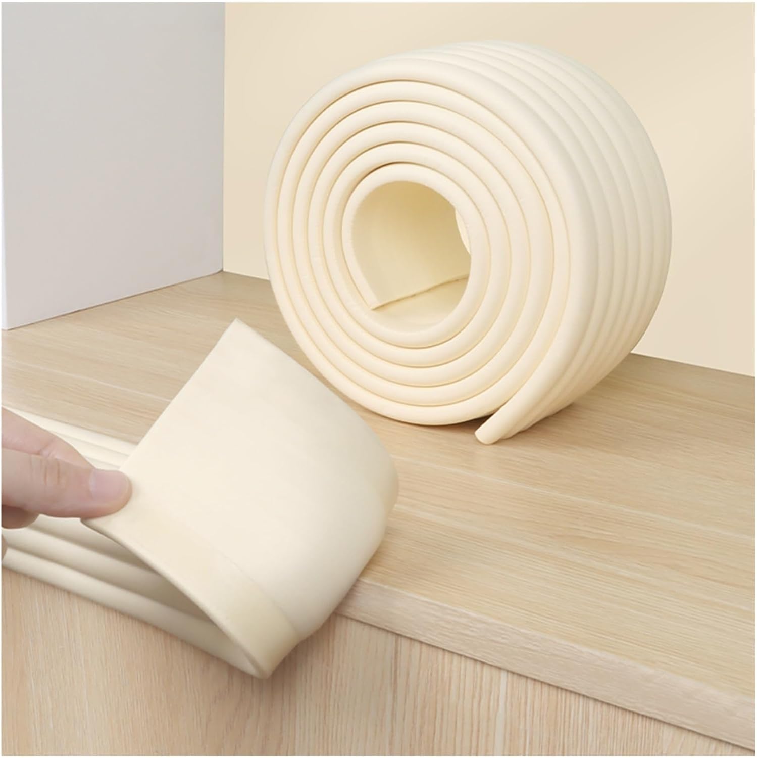 【Fullyoung_520 Store】6.56 FT Baby Proofing Table Edge Protector Crib Rail Bumper Child Safety Bunk Bed Ladder Cover Furniture Fireplace Desk Corner. 