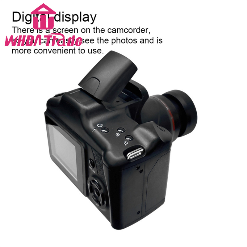 Digital Camera Battery Powered Long Zoom Digital Camera With 2.4 Inch Screen Wide-Angle Lens For Beginner Professional Photographer
