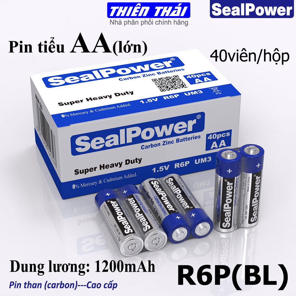 Hộp 60 viên pin megareel aa, aaa ,pin carbon,pin than,pin megareel,pin sealpower,pin tiểu,pin đũa,1.5v