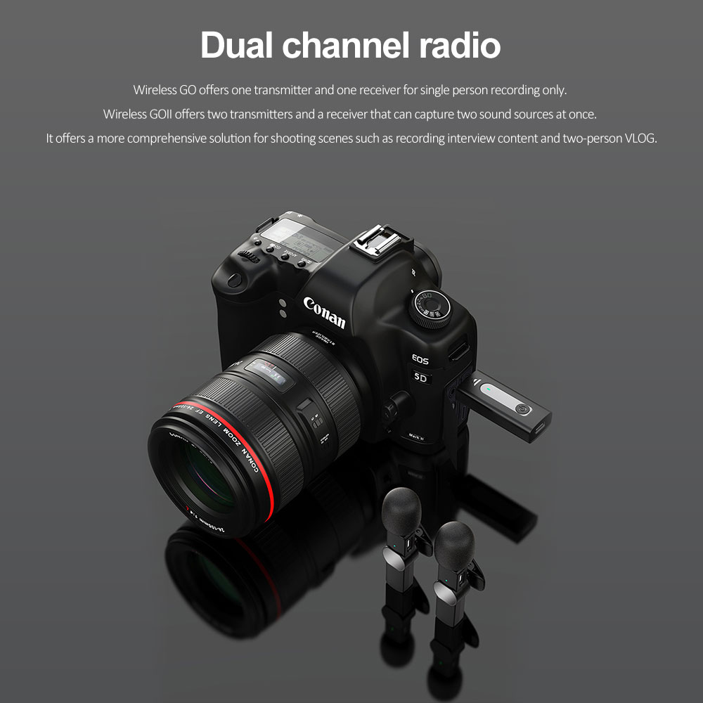 Micro dây chuyền 3.5Mm Cắm Phạm Vi Rộng Chuyên Nghiệp Không Dây Mini Micro cài ve áo ghi video Karaoke PC IOS Android Phỏng Vấn Cuộc Họp Âm Nhạc Ca Hát