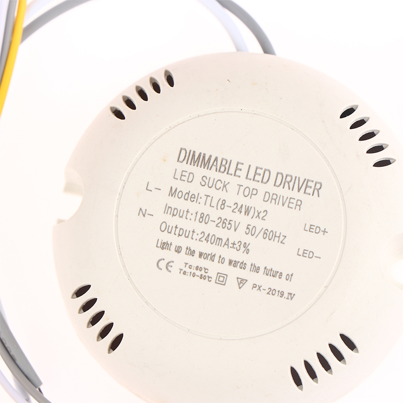 8-24W/25-36W LED Driver light Ceiling Power Supply Double color lighting transformers AC176-265V. 