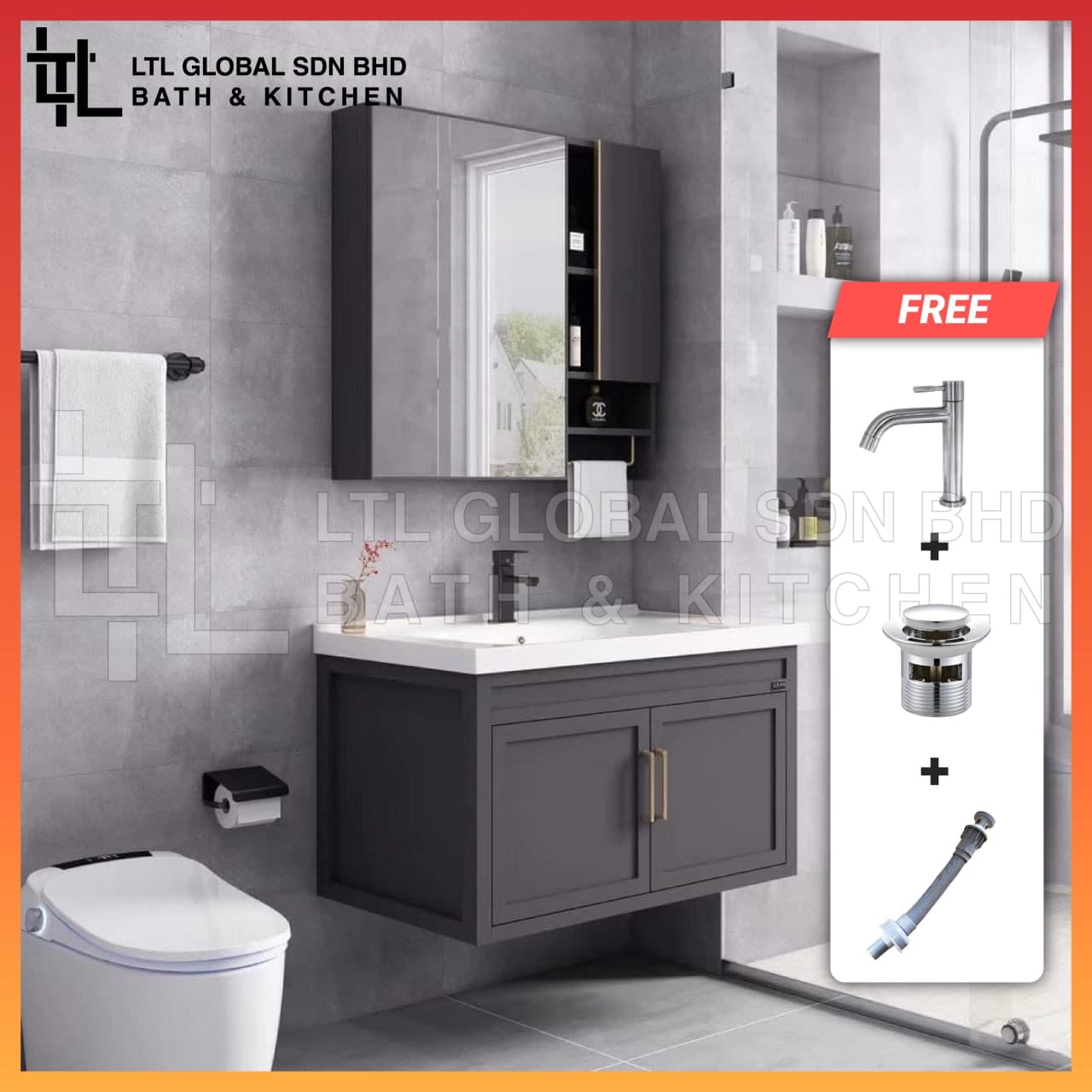 CORRO Modern Design Bathroom Basin Stainless Steel Basin