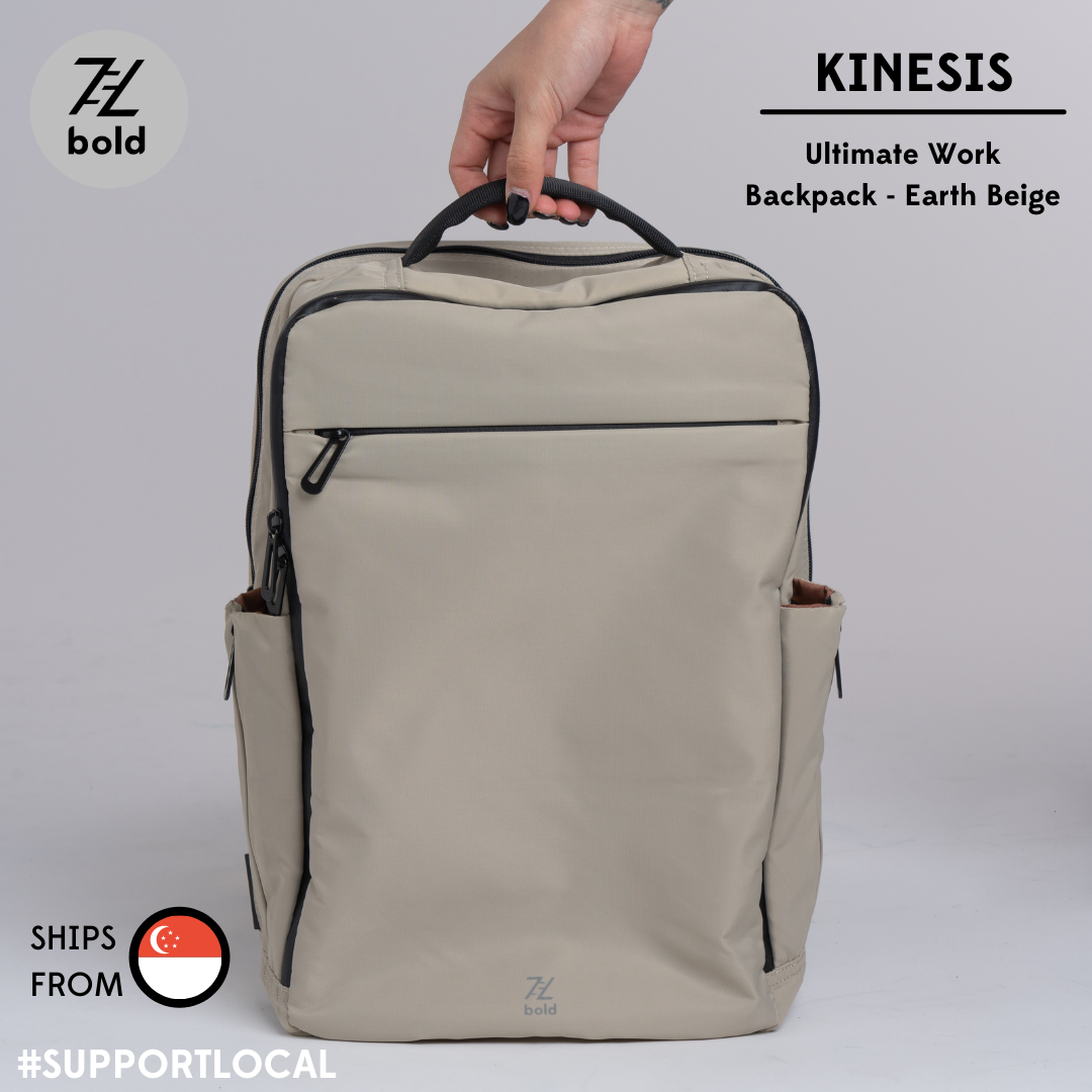 KINESIS Backpack Waterproof Gym & Laptop Bag with Sweat Compartment