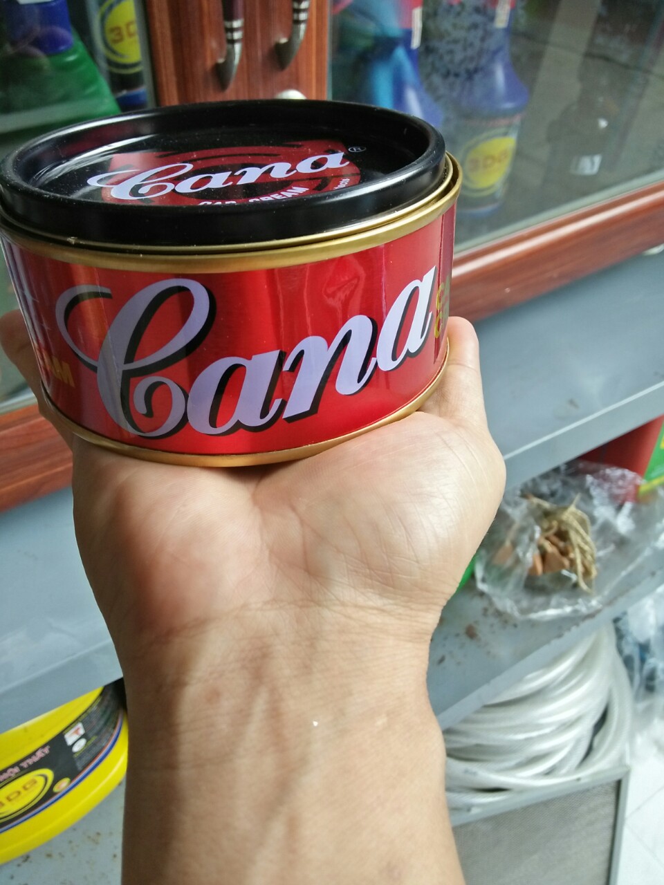Xi Đánh Bóng Sơn Xe Cana Car Cream 220g