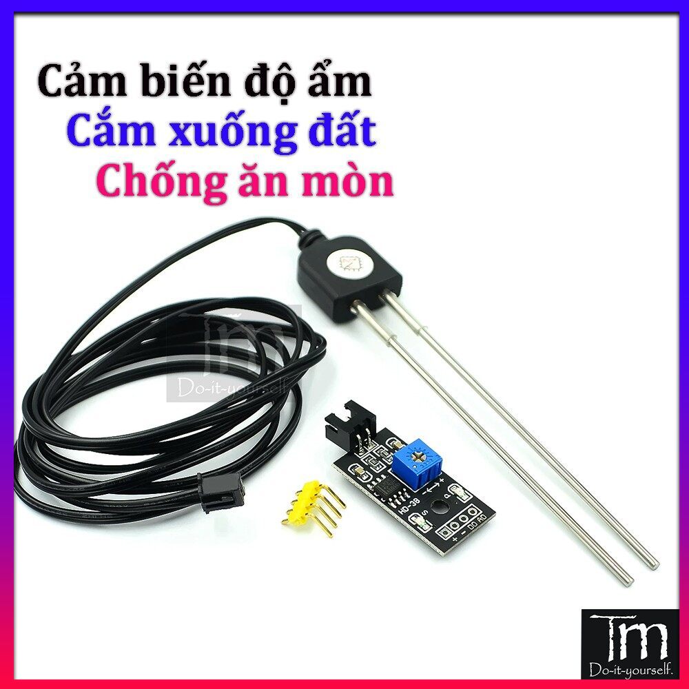 Cảm biến độ ẩm đất đầu dò chống ăn mòn