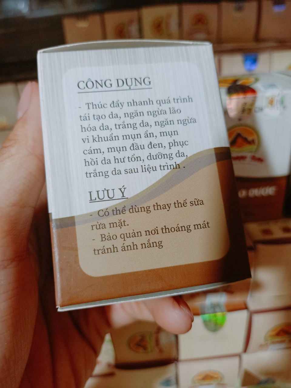 [Mẫu mới] Bột thảo dược An Dược Sơn 100gr - Bột rửa mặt sạch nhờn mụn