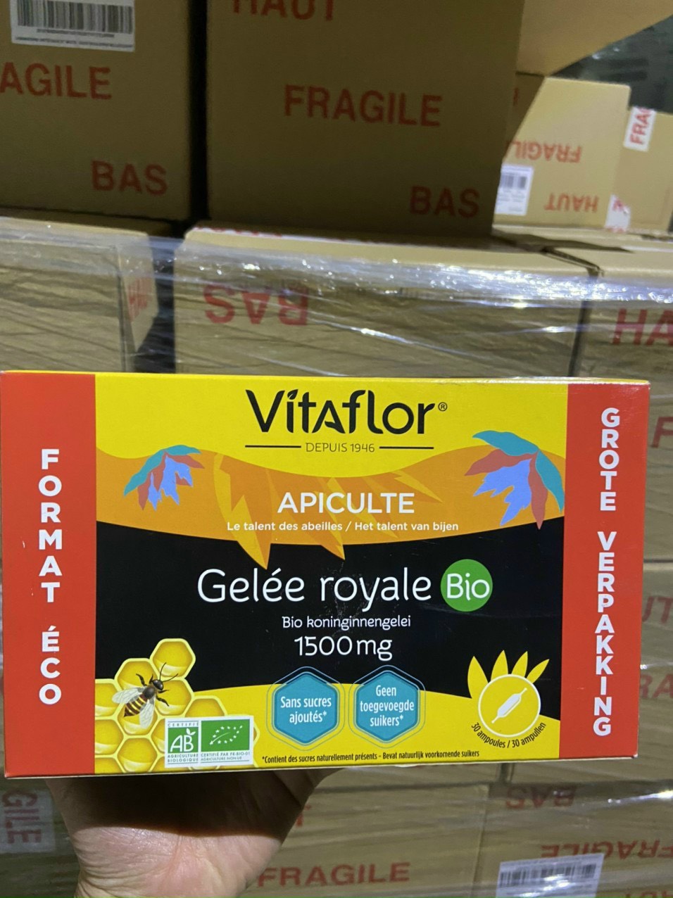 Sữa Ong chúa Vitaflor hộp 20 ống