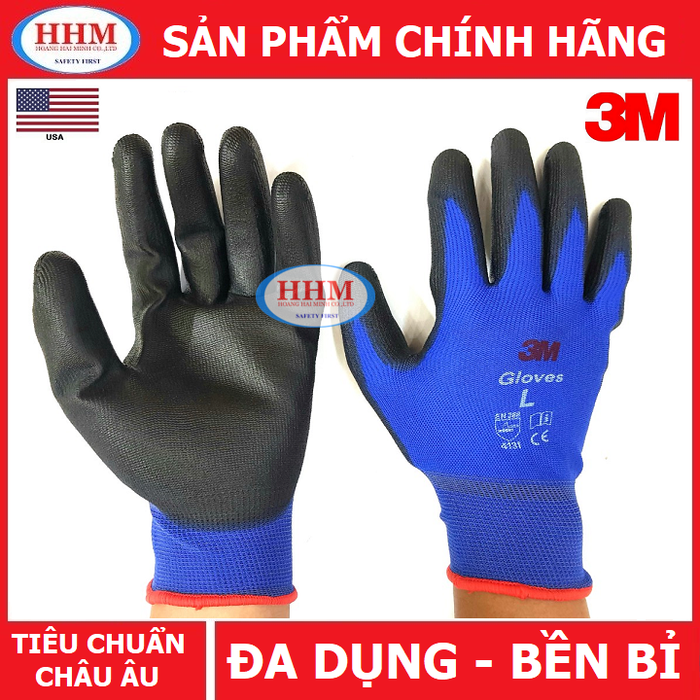 Găng tay đa dụng 3M màu xanh
